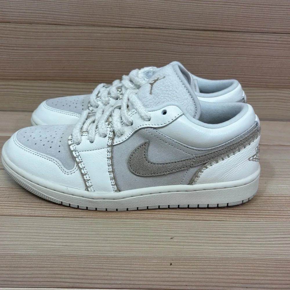 Air Jordan 1 Low SE Women's Size 8.5 LT Orewood BRN/Sail-Hemp HV4268-120 Nike